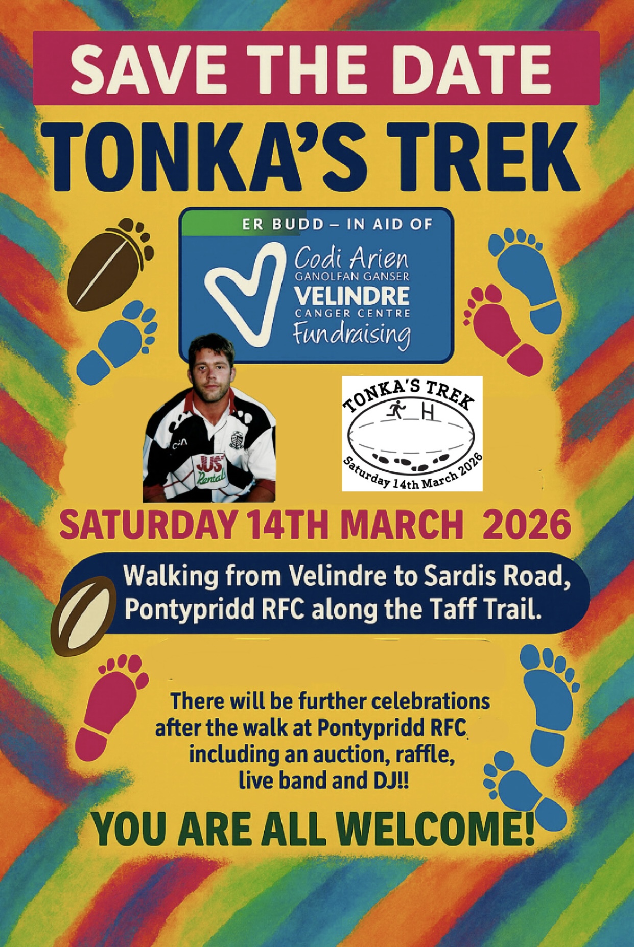 Tonka's Trek - Saturday 14th March 2026 - Save the date